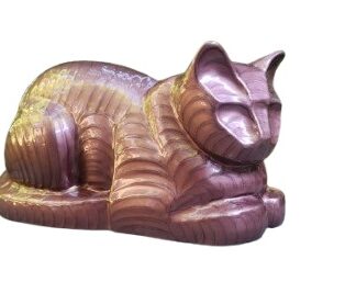 Gato Elite Echado Café - Anfora urna cenizas personas Chile