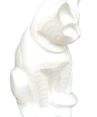 Gato Elite Sentado Perla - Anfora urna cenizas personas Chile