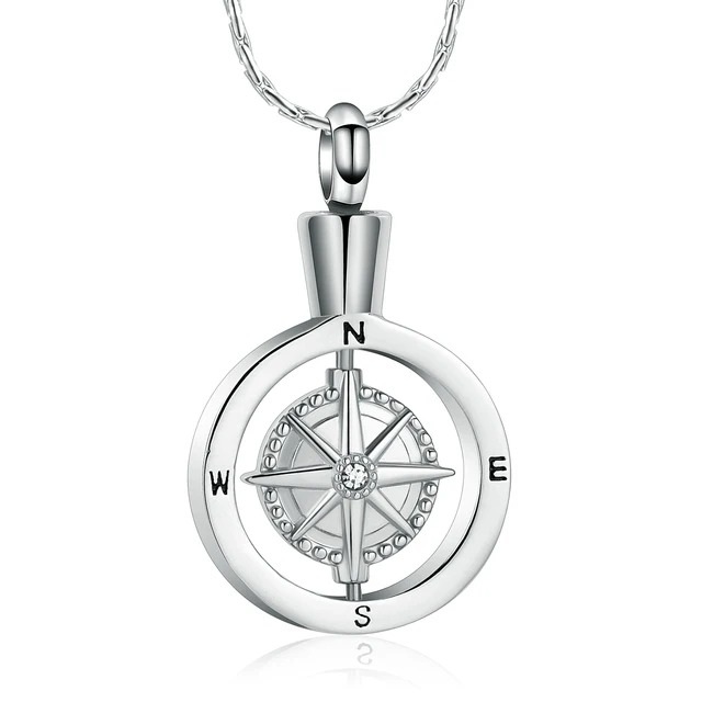 Rosa Nautica Silver - Anfora urna cenizas personas Chile