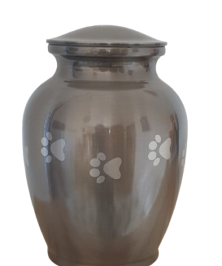 Grafito Huellas - Anfora urna cenizas personas Chile