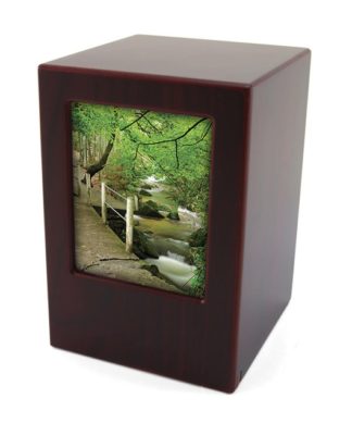 MDF Foto Cerezo L - Anfora urna cenizas personas Chile