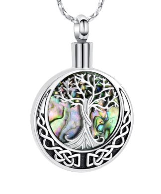 Árbol de La Vida Celta - Anfora urna cenizas personas Chile