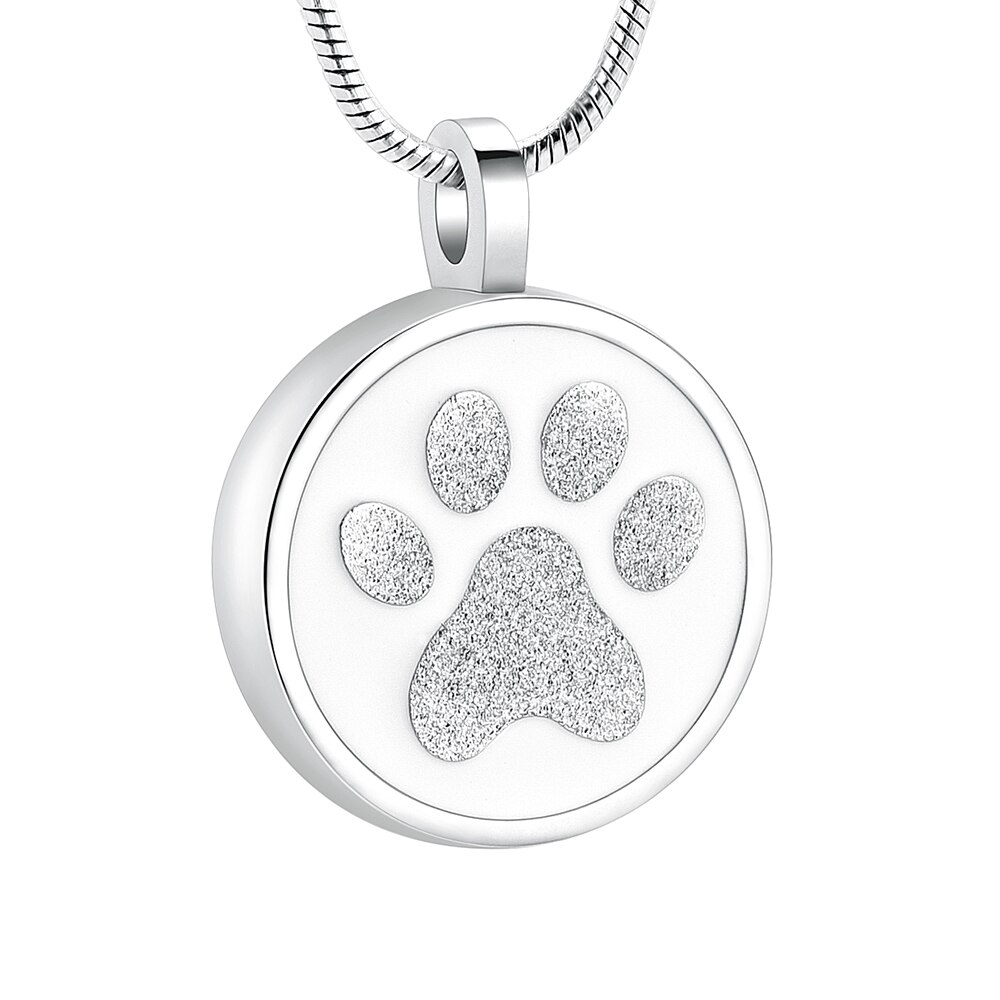 Glitter Smalt Paw Silver - Anfora urna cenizas personas Chile