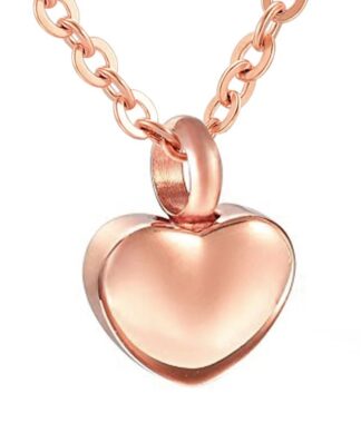 Mini heart Rose - Anfora urna cenizas personas Chile