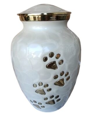 Perla Huellas Gold - Anfora urna cenizas personas Chile