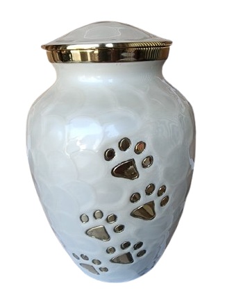Perla Huellas Gold - Anfora urna cenizas personas Chile